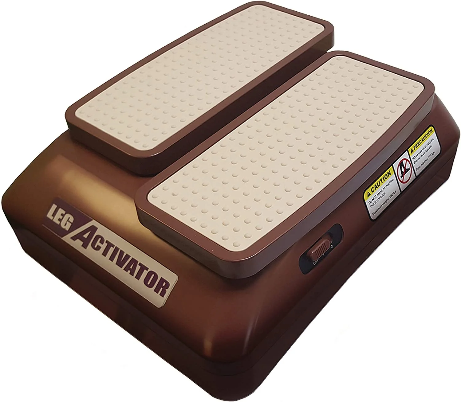 LegActivator seated leg exerciser enhancing circulation for elderly individuals